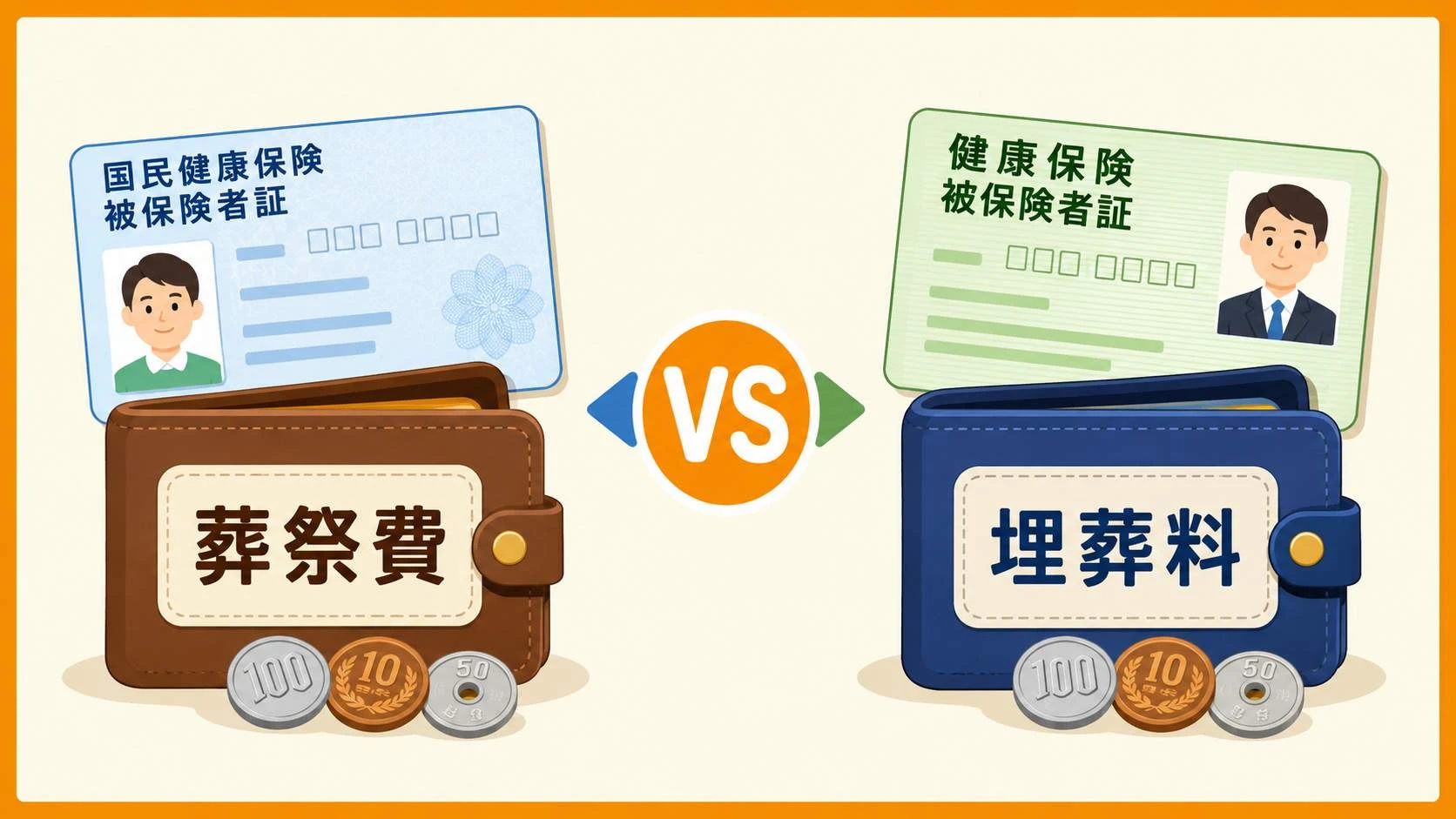 埋葬料との違いは?社会保険・後期高齢者のケース